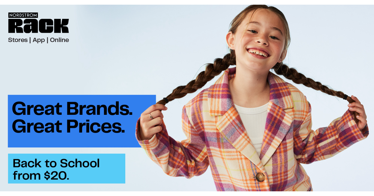 Back to School is just around the corner, so stock up and save big in store today! Find everything they need, including activewear, denim, shoes and more from great brands they know and love.