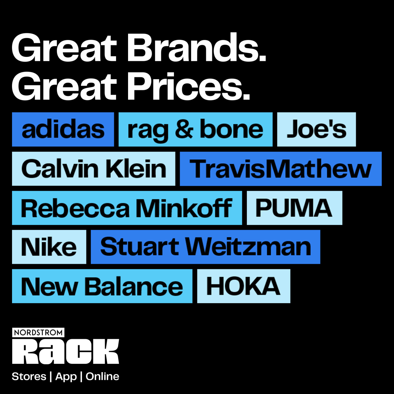 Great Brand. Great Prices.